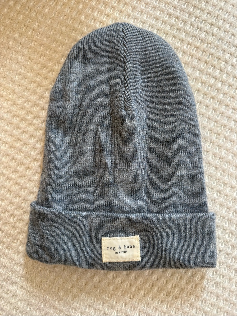rag & bone women’s Gray/blue Knit Beanie